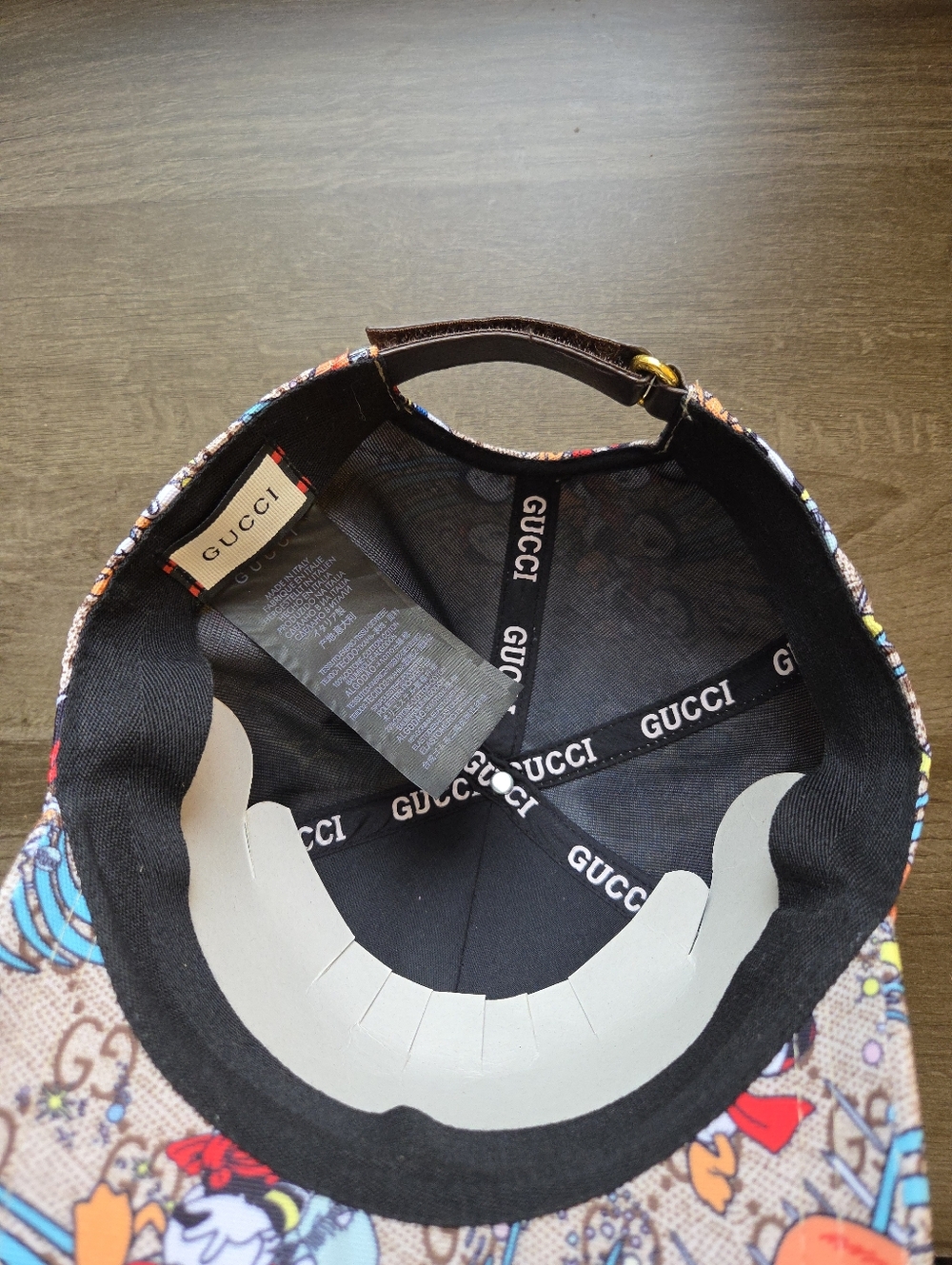 Gucci x Disney Donald Duck GG Supreme Hat Cap - Picture 11 of 13